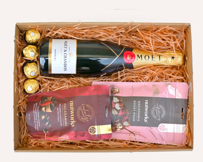 Moet Settlement Hamper (Sunshine Coast Only) - Delish Box Co