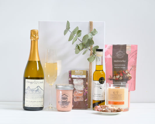 Premium Hamper Collection - Sunshine Coast Small Business Products - Gift Hamper - Delish Box Co - Pink