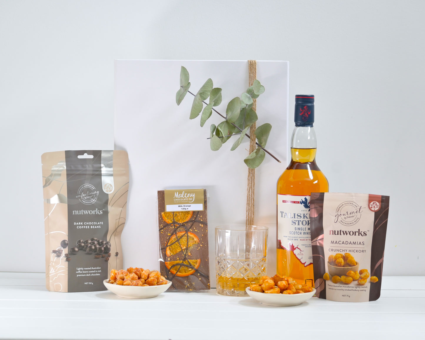 Premium Whisky Hamper - Gourmet Treats - GIft Boxes Sunshine Coast