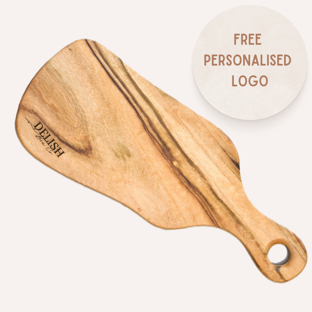 Personalised Logo Serving Paddle and Cutting Board | Sunshine Coast | Engraving